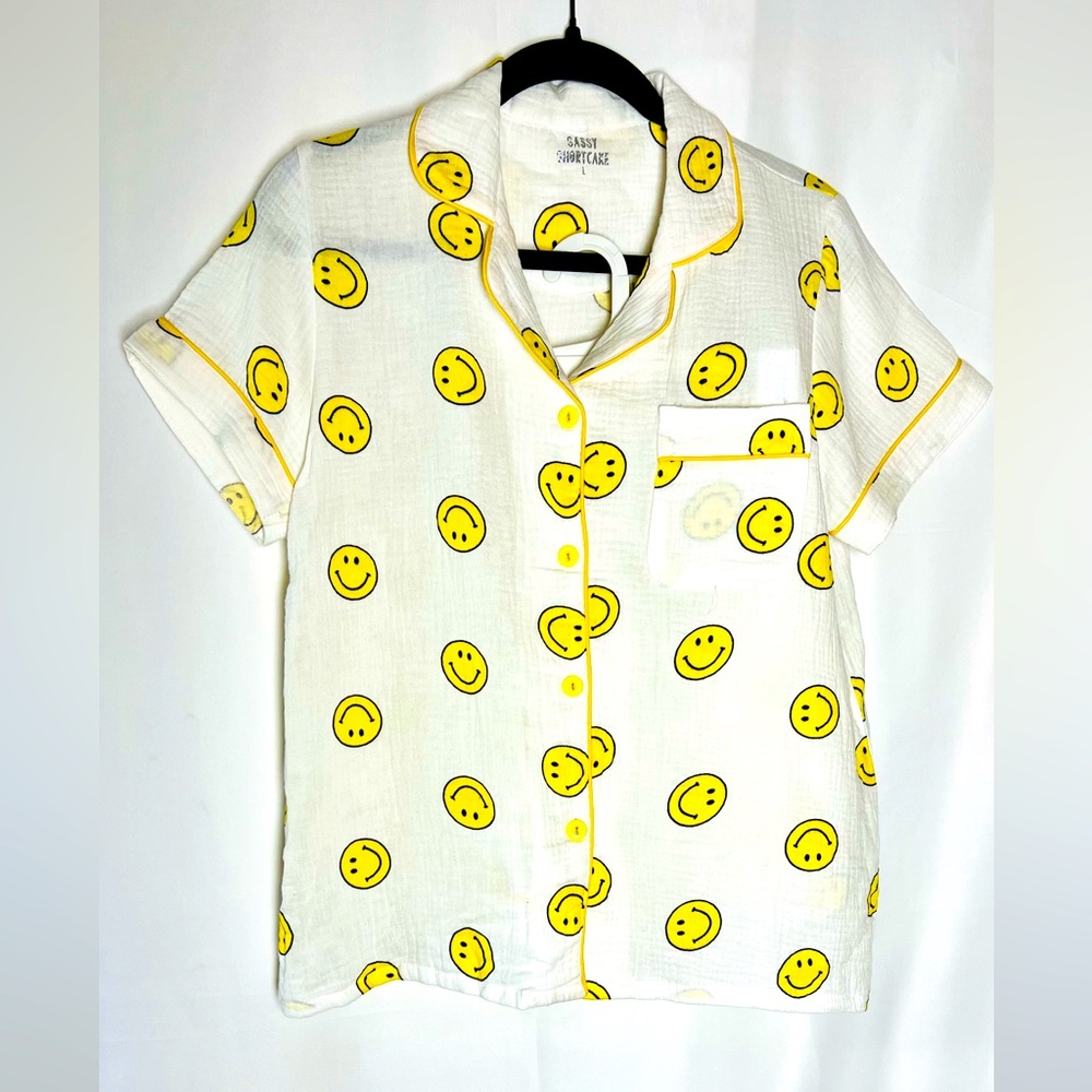 Sassy Shortcake Smiley Face Sleep Set